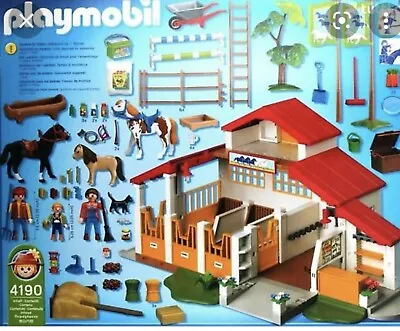 Buy Playmobil PONY STABLES 4190 Spare Parts • 2.49£