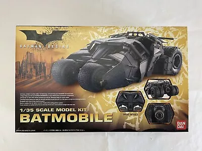 Buy Bandai 1/35 Scale Batman Begins Batmobile Collectors Kit - Japanese Import - New • 120£