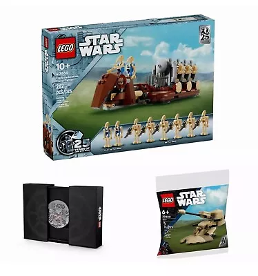 Buy LEGO 40686 Star Wars Troop Carrier + Coin 5008818 + AAT Poly NEW/SEALED PREORDER • 54.95£