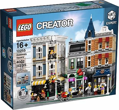 Buy New LEGO Creator Expert 10255 Assembly Square 8 Minifigures Modular Building Set • 245£