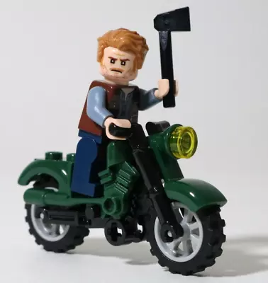 Buy Genuine LEGO 75930 Owen Grady Minifigure & Bike Jurassic World Indoraptor T-Rex • 14.99£