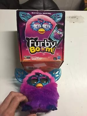 Buy FURBY BOOM! Crystal Series Pink Purple Blue Electronic Pet Toy Hasbro • 14.95£