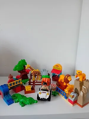 Buy Lego Duplo Set 5634 Feeding Zoo With Figures, Animals, Quad Bike & Accessories • 26.99£