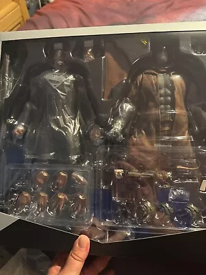 Buy Hot Toys Zack Snyder Justice Leauge Super Man Knightmare Batman Set • 550£