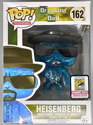 Buy #162 Heisenberg Blue Crystal Breaking Bad Con Damaged Box Funko POP & Protector • 179.99£