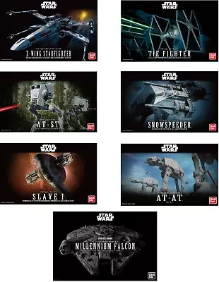 Buy Bandai Star Wars Scale Model Kits Choice Of Kits To Choose From • 469.99£