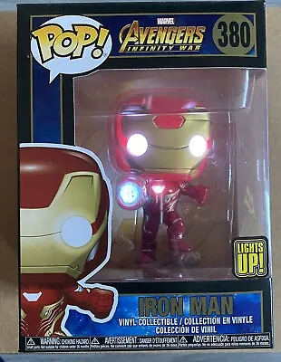 Buy FUNKO POP! - Iron Man - Avengers Infinity War - Light Up! #380 • 15£