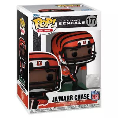 Buy Officially Licensed Funko Collectible NFL: Bengals JaMarr Chase Pop! Figure • 16.14£