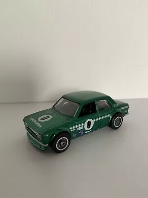 Buy Datsun 510 Green Custom Paint And Wheels Loose Hot Wheels Car • 14.90£