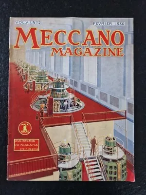 Buy Meccano Magazine #2 February 1930 Antique Toy Magazine Hornby • 2.57£