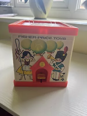 Buy Vintage/Retro Fisher Price ‘Jack In The Box’ Squeaky Toy • 9.99£