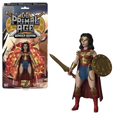 Buy Dc Primal Age Wonder Woman Action Figure, Brand New On Card • 11.95£