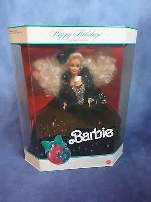 Buy ♡ BARBIE ♡ Happy Holidays Barbie ♡ NRFB In Original Packaging ♡ 1991 #1871 Special Edition • 92.49£
