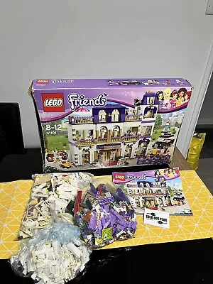 Buy LEGO FRIENDS: Heartlake Grand Hotel (41101) 95% Complete Box + Instructions • 28.99£