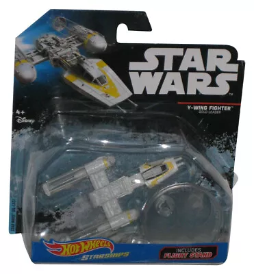 Buy Star Wars Hot Wheels Rogue One (2014) Y-Wing Gold Leader Starships Vehicle Toy • 24.68£