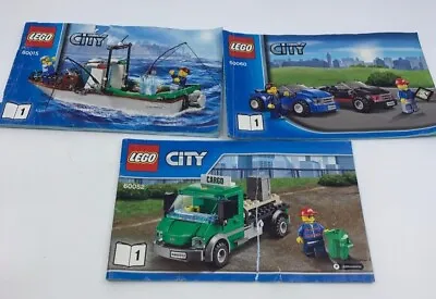 Buy Lego City Mixed Bundle 60052 60015 60060 PAGE 1 *Manuals • 14£