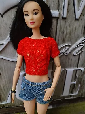 Buy Barbie Lace Braided T-Shirt, Other Colors Also  • 6.17£