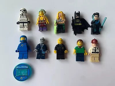 Buy 10 Lego Mini Figures Bundle - Star Wars, Batman, Marvel, Zombie Etc • 5.99£