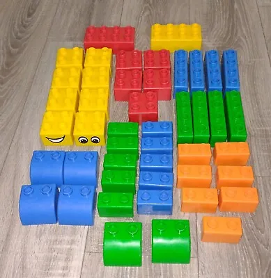 Buy Lego Duplo Quatro Toddler Size Large Bricks Mixed Colours & Shapes  X 46 • 14.99£