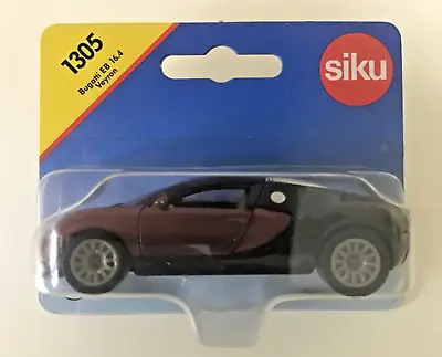 Buy SIKU Bugatti Veyron EB 16.4 1305 Black & Dark Red • 19.99£