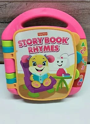 Buy Fisher-Price Storybook Rhymes Learning Toy With Lights And Music Interactive  • 7.99£