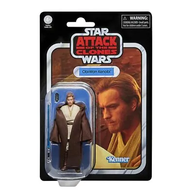 Buy Hasbro Star Wars Vintage Collection OBI-Wan Kenobi VC31 Star Wars: Attack Of The • 13.21£