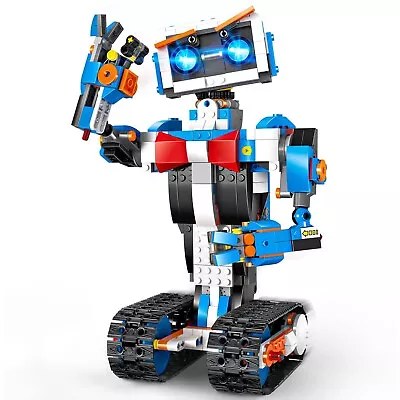 Buy OKK Robot Building Toys For Boys, STEM Projects For Kids Ages 8-12, Remote & ... • 142.34£