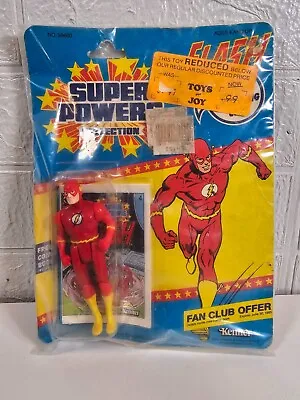 Buy Superpowers Collection The Flash Kenner 1984 Carded Action Figure • 139.99£