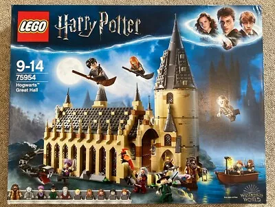 Buy Lego New Harry Potter Hogwarts Great Hall - Retired Set 75954 (New & Sealed Box) • 102£
