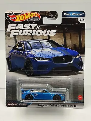 Buy Hot Wheels Fast And Furious - Full Force Jaguar XE SV Project 8  4/5 • 8.99£