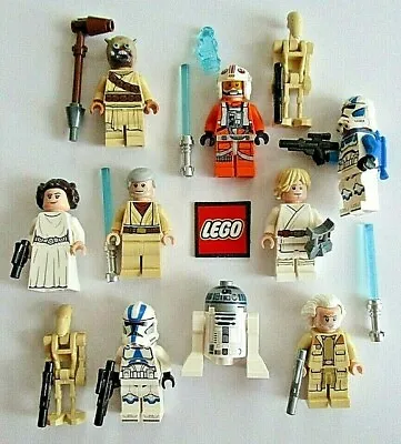 Buy Lego STAR WARS Choose Your Minifigure R2-D2 Skywalker Obi-Wan Yoda, Darth C-3PO • 6.99£