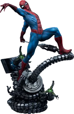 Buy Marvel SPIDER-MAN Premium Figure Format Sideshow Collectibles Statue 1/4 RARE • 770.82£