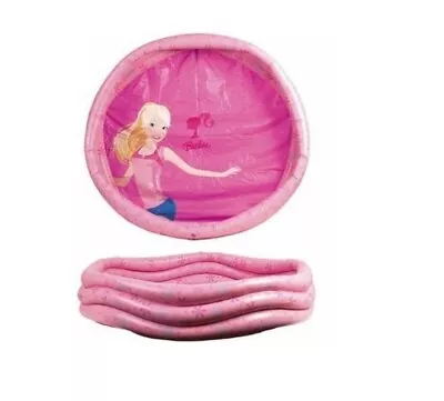 Buy Barbie 3 Ring Pool Make A Splash In The Water Ideal Gift For Kids • 11.99£