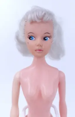 Buy Vintage 1970s Camay Doll White Hair Hong Kong Barbie Clone (V3) • 30.56£