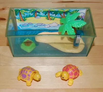 Buy Vintage Kenner Littlest Pet Shop Tiny Tortoises On Palm Beach Playset • 7.50£