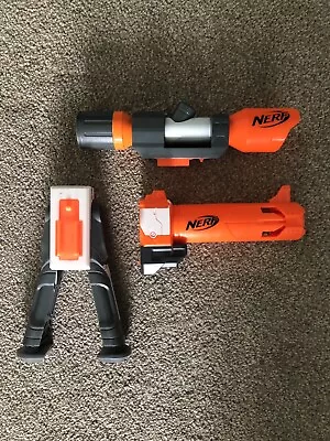 Buy NERF Attachments Bundle - Legs, Sniper Scope, And Barrel Extension • 8£