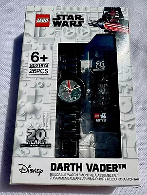 Buy Lego Star Wars 20th Ann Limited Edition Darth Vader Buildable Watch 8021674 • 9.99£