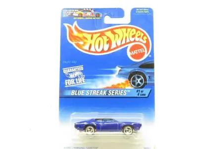 Buy Hotwheels Olds 442 Blue Streak 16946  Long Card 1 64 Scale Sealed • 16.99£