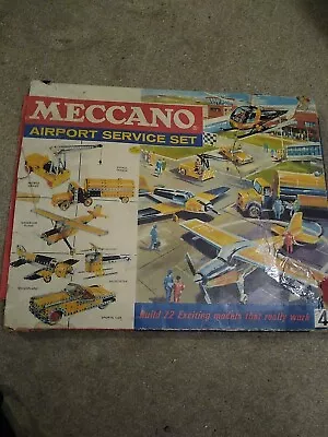 Buy Quantity 1950's Meccano From Airport Service Set With   ,4 Instruction Books  • 8£