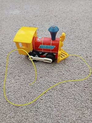 Buy Vintage Fisher Price 1964 Original Wooden Toot Toot 643 Pull Along  Steam Train • 3.99£
