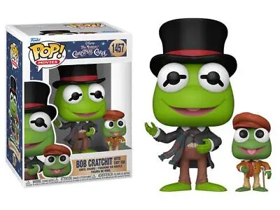 Buy Funko Pop! Movies: Muppet Christmas Carol - Bob Cratchit W/Tiny Tim Figure 1457 • 24.95£