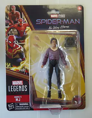 Buy Marvel Legends Spiderman No Way Home MJ Figure Hasbro Zendaya • 21.99£