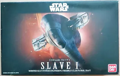 Buy Bandai Boba Fett Slave 1 Firespray 1/72 Scale Model Kit Star Wars ESB • 55£