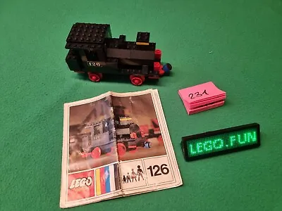 Buy LEGO® 126 Locomotive +OBA/Locomotive Railroad Train (12V 9V 4.5V 133) 231 • 56.53£