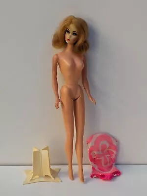 Buy Vintage 1969 Mattel Twist'N Turn #1160 Marlo Flip Blonde Barbie • 73.38£