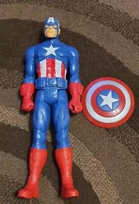 Buy Hasbro - Captain America With Shield 12 Inch Figure. See Description • 2.50£