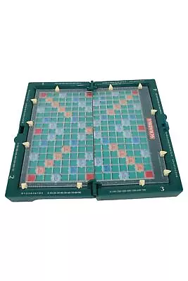 Buy Mattel Games Scrabble Deluxe Edition Board Game Green • 24.54£