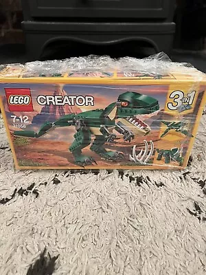 Buy Lego Creator Mighty Dinosaur 31058 Complete Box And Instructions • 10.26£