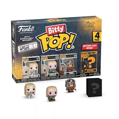 Buy Funko Bitty Pop!: Lord Of The Rings Mini Collectible Toys 4-Pack - G (US IMPORT) • 18.89£