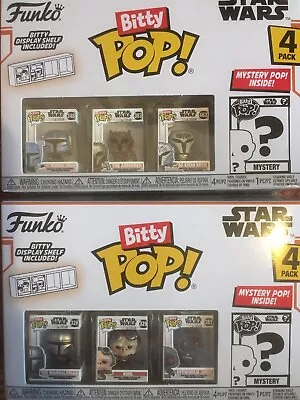 Buy Funko Star Wars Mandalorian Bitty Pop! - Two Brand New Boxes - Freepost • 19.50£